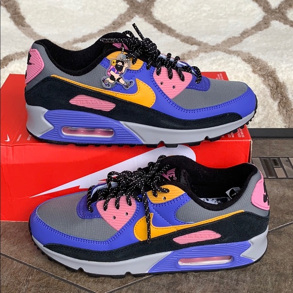 NIKE AIR MAX 90 QS Persian Violet/Pollen WMNS - Picture 4 of 16